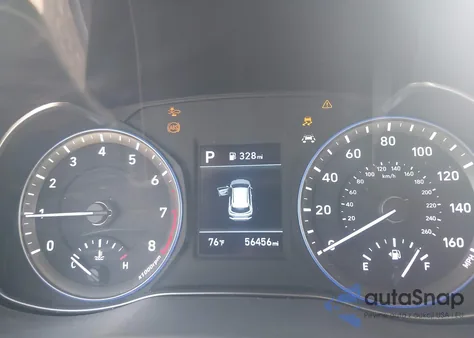 2020 Hyundai Kona Sel z USA, uszkodzony, nr VIN KM8K2CAA3LU448799